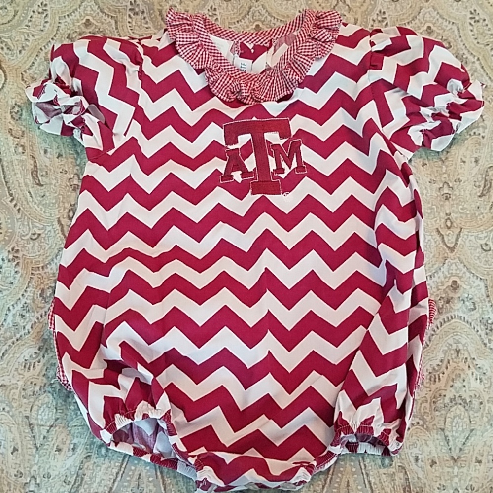Texas A&M Aggie baby bubble boutique
